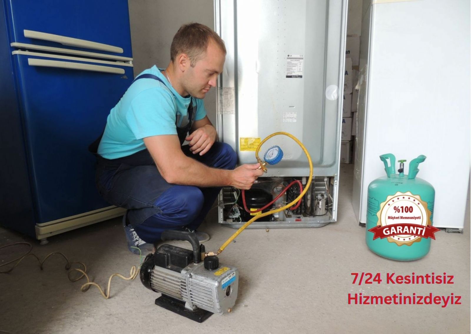 Alanya Buzdolabı Gaz Dolumu
